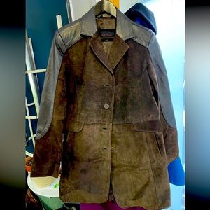 Gently used Canadian leather jacket